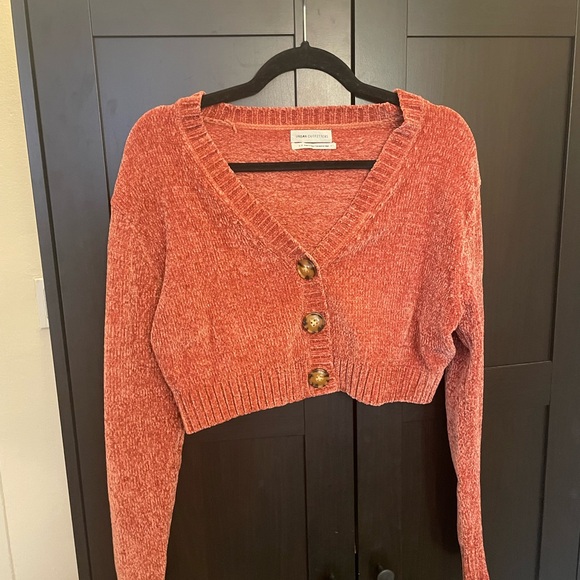 Urban Outfitters Rust Cardigan Sweater - Picture 1 of 2